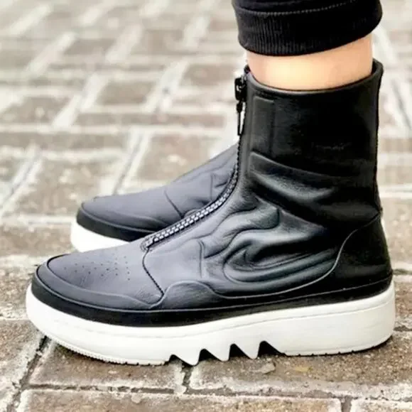 Air Jordan AJ 1 Jester XX Black Zip Sneakers - Picture 12 of 12